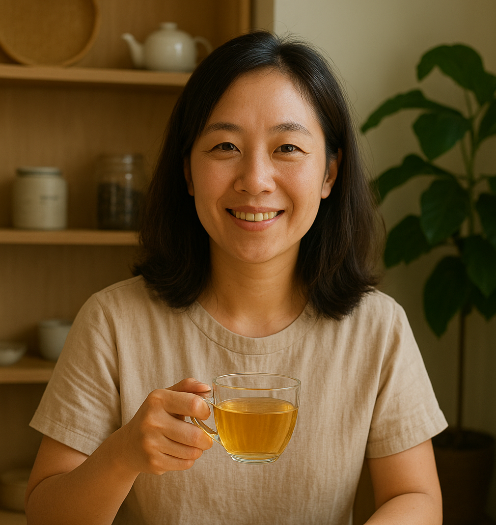 Chị Linh – Chủ quán trà An Nhiên