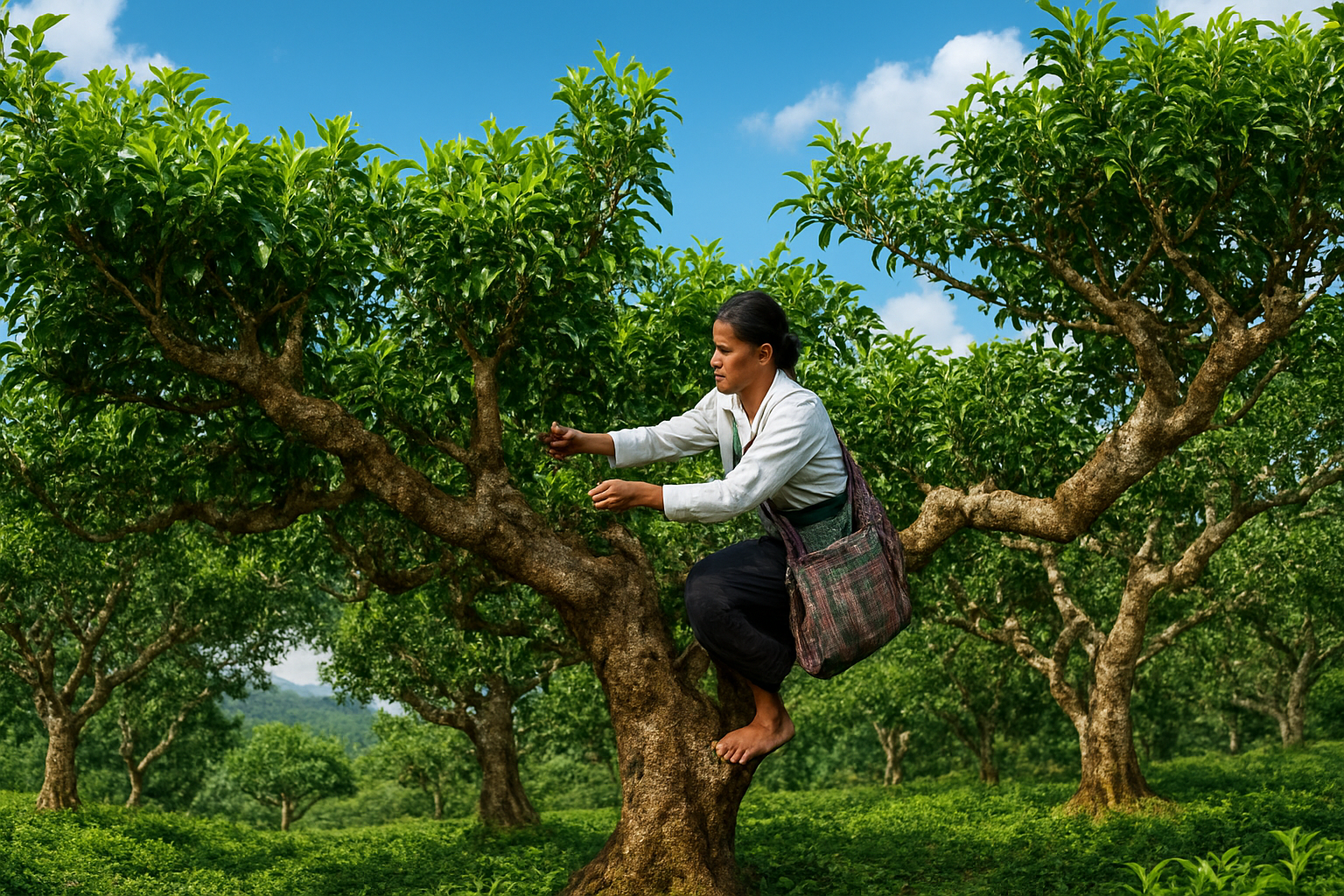 Vườn trà cổ thụ